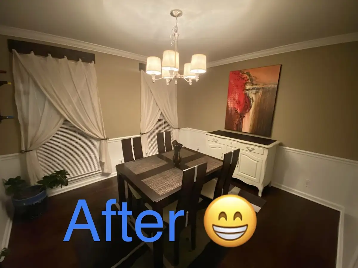 Professional dining room restoration after water damage in Gladewater